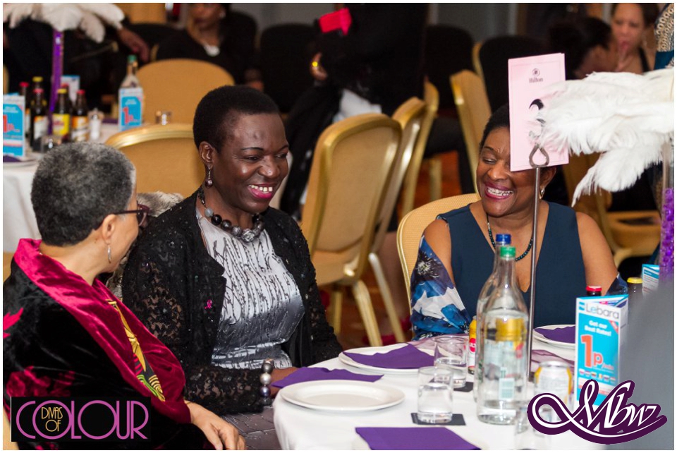 Divas of colour 2015 From left to right Prof Anionwu, Cllr Kate Anolue, Joliette of Afrodeity.