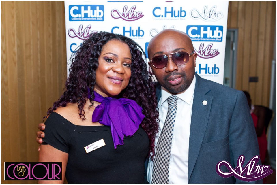 Jummy Hussain event manager (CEO JV events) and C. Hub magazine Boss Emeka Anyanwu