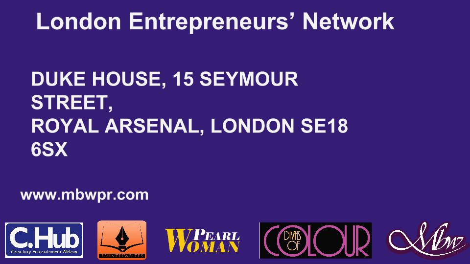 London Entrepreneurs' Network banner