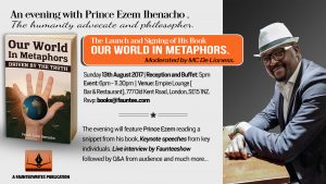 Book launch : Our World in Metaphors.